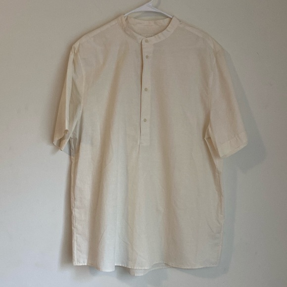 COS short sleeve four button casual - Picture 1 of 3